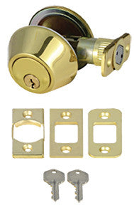 Mobile Home Brass Deadbolt Lock